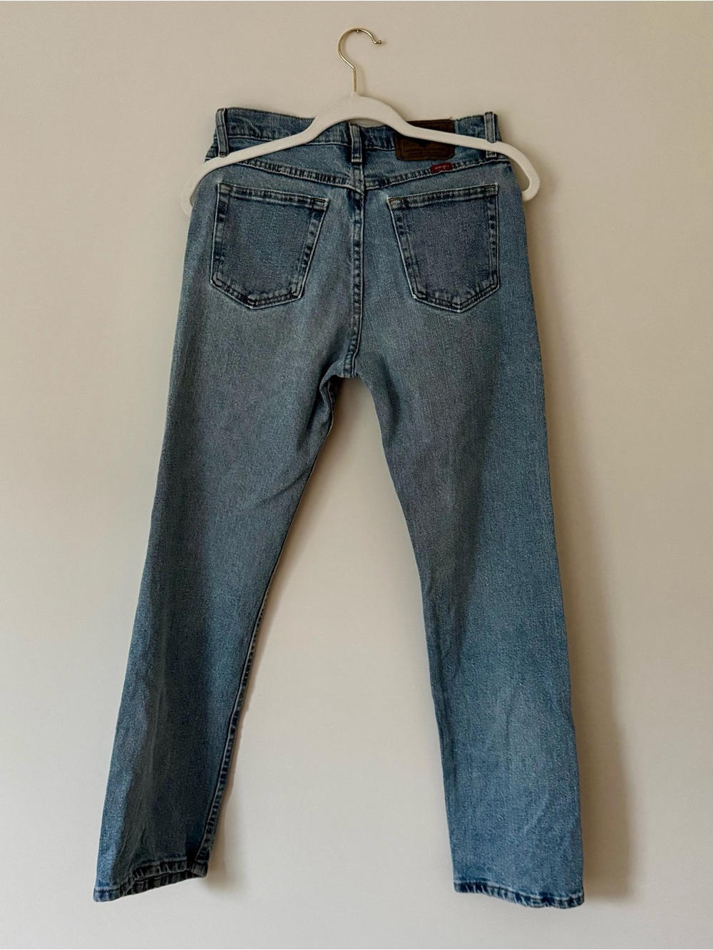 Vintage Wrangler Y2K Neo Straight Leg Jeans, Light Wash – Size 29x30 - Picture 4 of 7